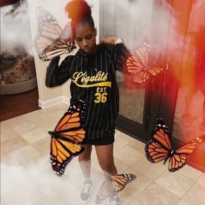 Graphic Hoodie Dress H&M